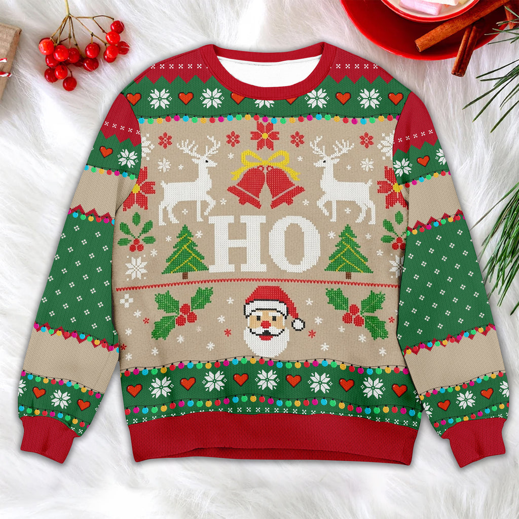 HO Christmas Ugly Sweater – Reindeer & Lights
