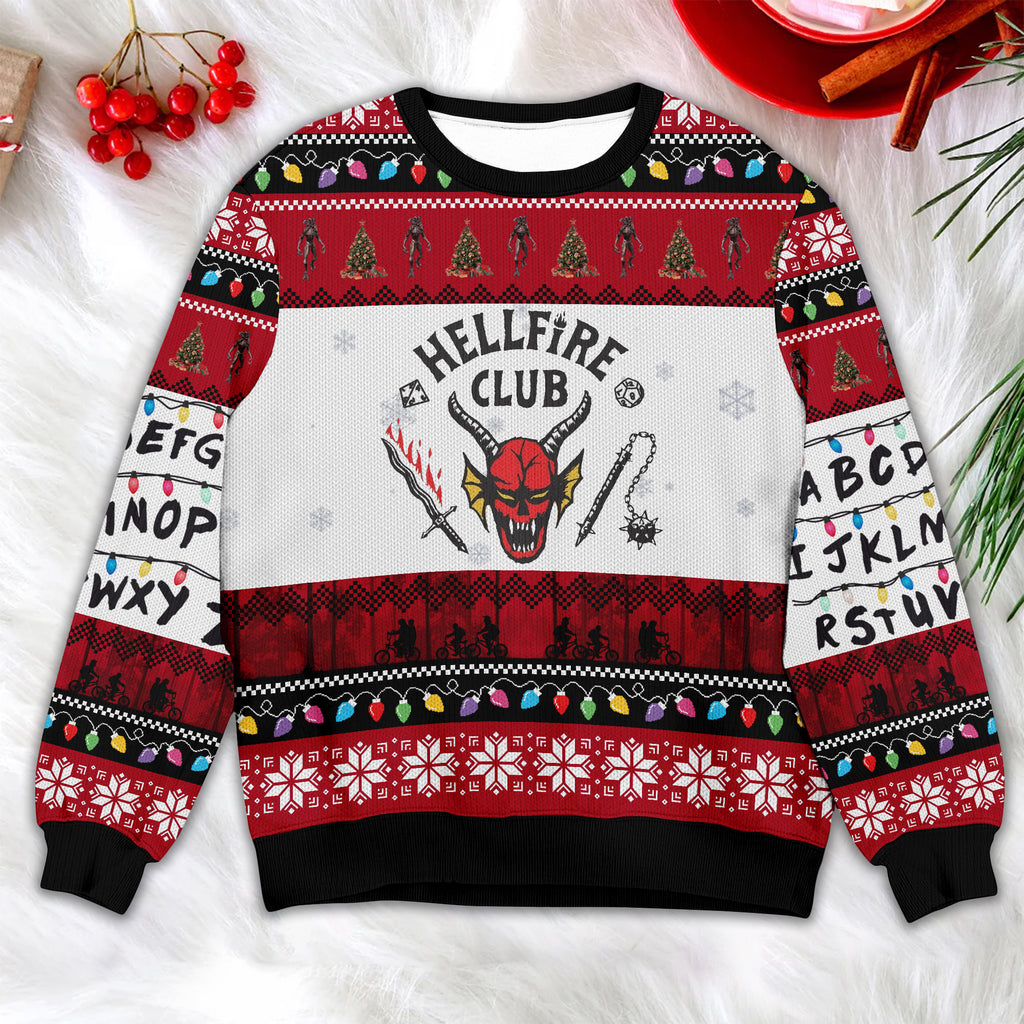 Stranger Things Ugly Christmas Sweater – Perfect Holiday Party Outfit