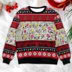Stranger Things Holiday Sweater – Christmas Gift for Movie Lovers