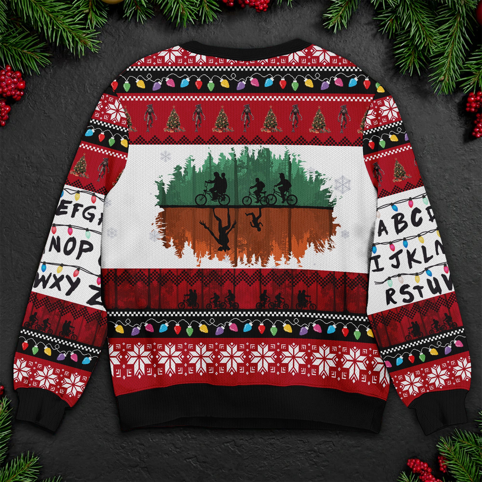 Stranger Things 5 Festive Sweater – Christmas Party Outfit
