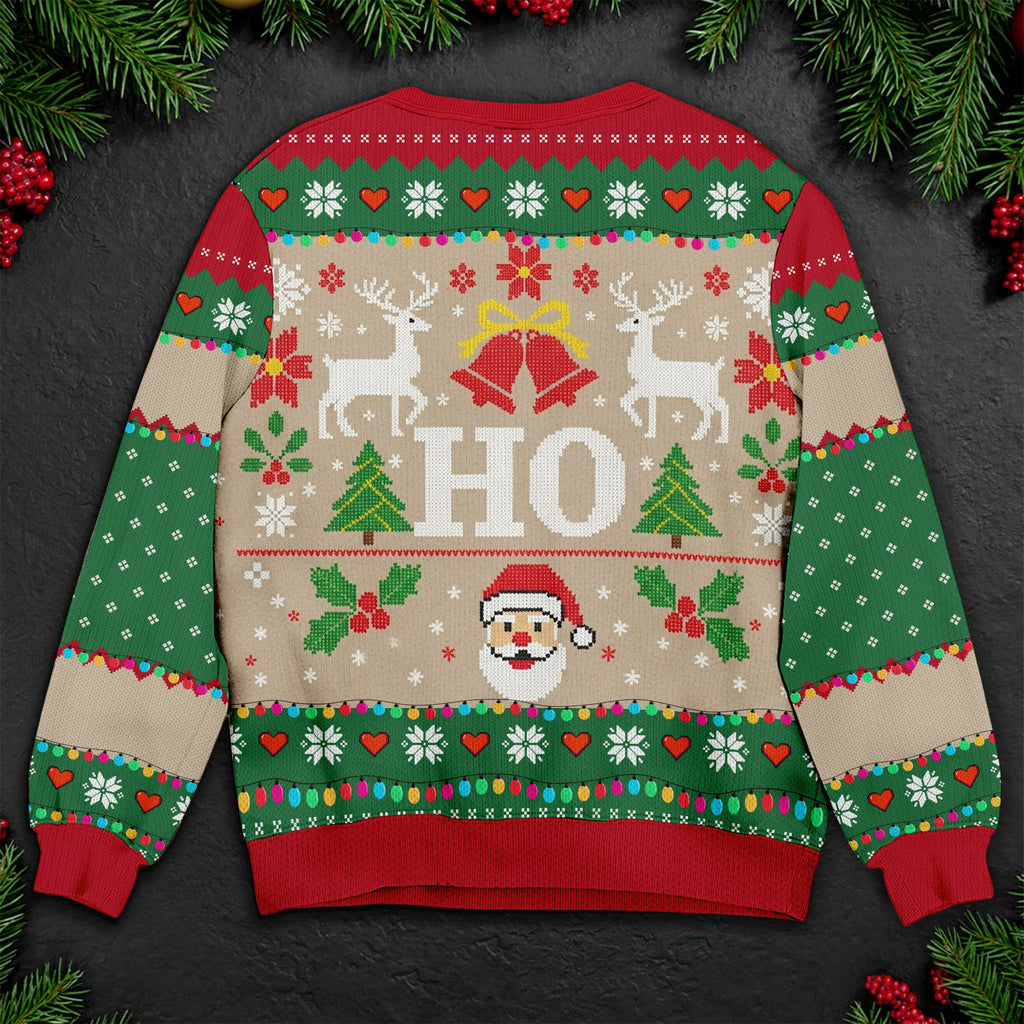 HO Christmas Ugly Sweater – Reindeer & Lights