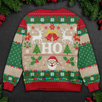 HO Christmas Ugly Sweater – Reindeer & Lights