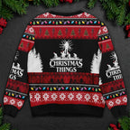 Stranger Things Holiday Sweater –  Christmas Things Holiday Gift Idea