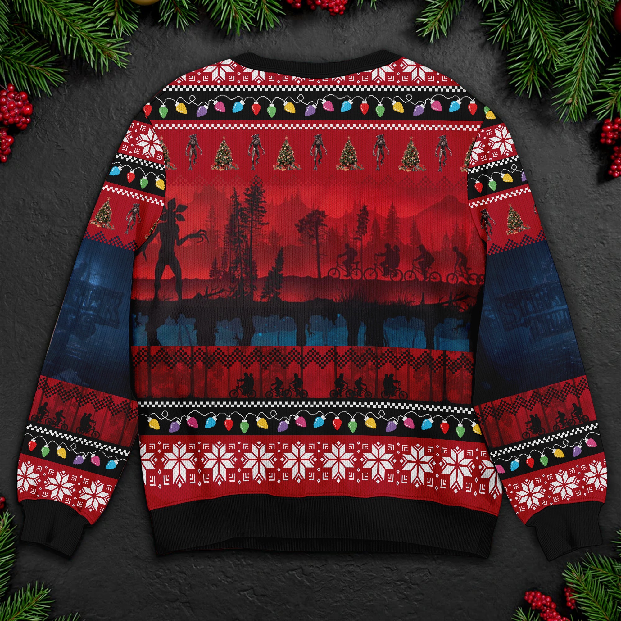 Stranger Things Xmas Sweatshirt – Holiday Gift Idea