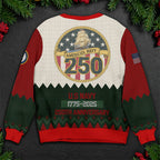 US Navy Corpsman Ugly Christmas Sweater – Personalized Military Veteran Proudly Served Gift