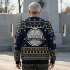 United States Marine Corps Eagle Globe Anchor Ugly Sweater - Patriotic Christmas Gift for Marines