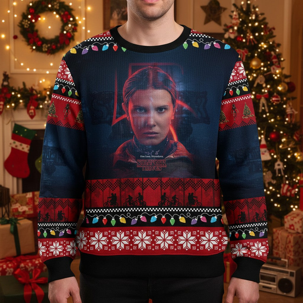 Stranger Things Christmas Jumper – Perfect Gift for TV Show Lovers