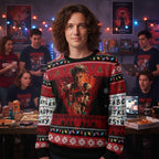 Stranger Things Themed Xmas Sweater – Cozy Winter Fashion