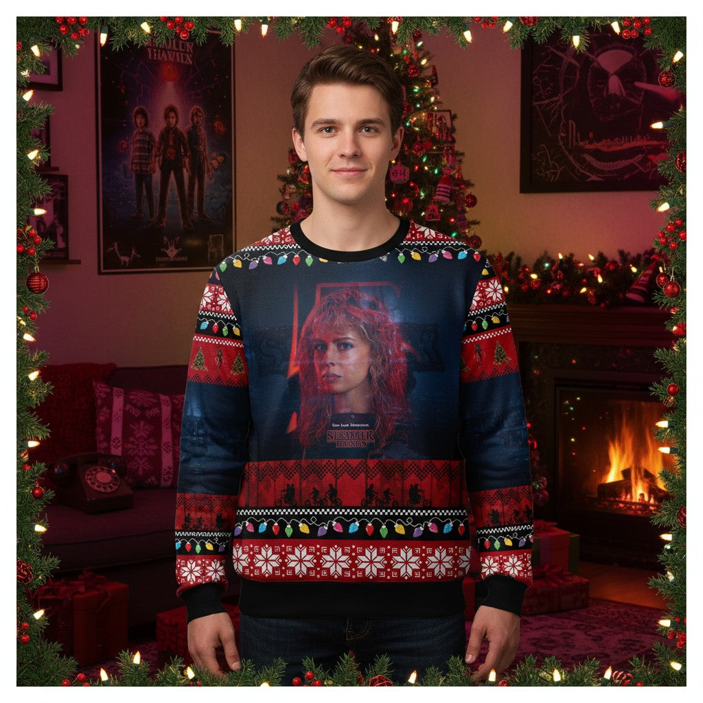 Stranger Things Xmas Sweater – Cozy Winter Fan