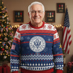 Custom Army Veteran Christmas Sweater – Military Service Ugly Sweater