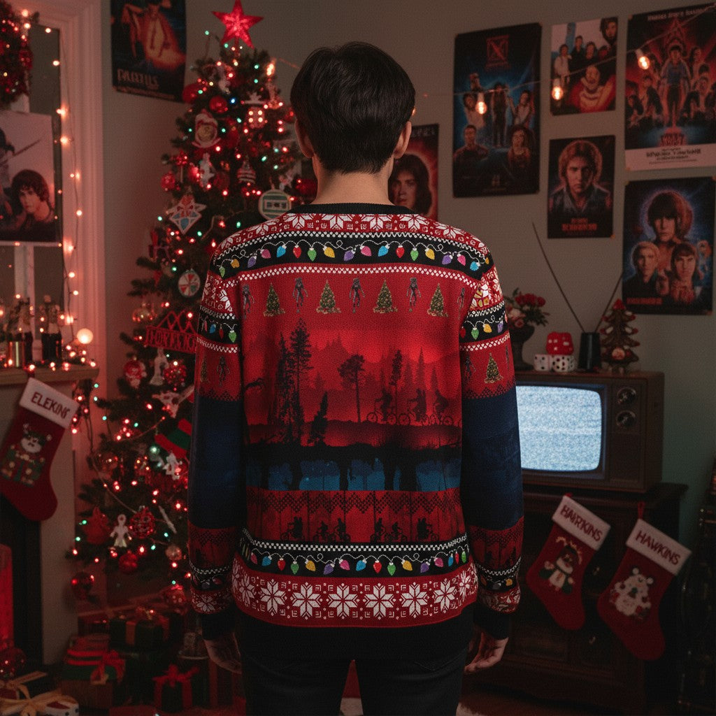 Stranger Things Christmas Jumper – Perfect Gift for TV Show Lovers