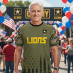 U.S. Army’s 250th Birthday Celebration Lions Shirt - Military Appreciation T-Shirt