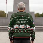 This We'll Defend U.S. Army Ugly Sweater - Patriotic Soldier Christmas Gift