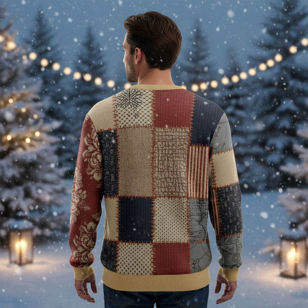 Freedom USA Flag Ugly Sweater - Christmas Gifts For Patriots