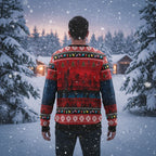 Stranger Things Themed Christmas Sweater – Cool Winter Apparel for Fans