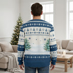 Family Matching Holiday Sweatshirt – Personalized Name & Letter Design