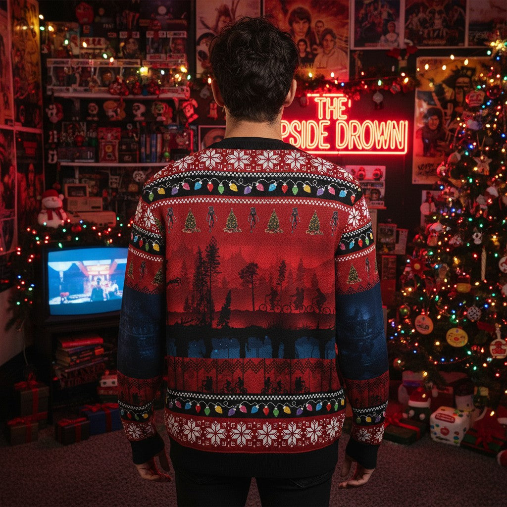 Stranger Things Xmas Sweater – Funny Holiday Sweater for Adults, Kids