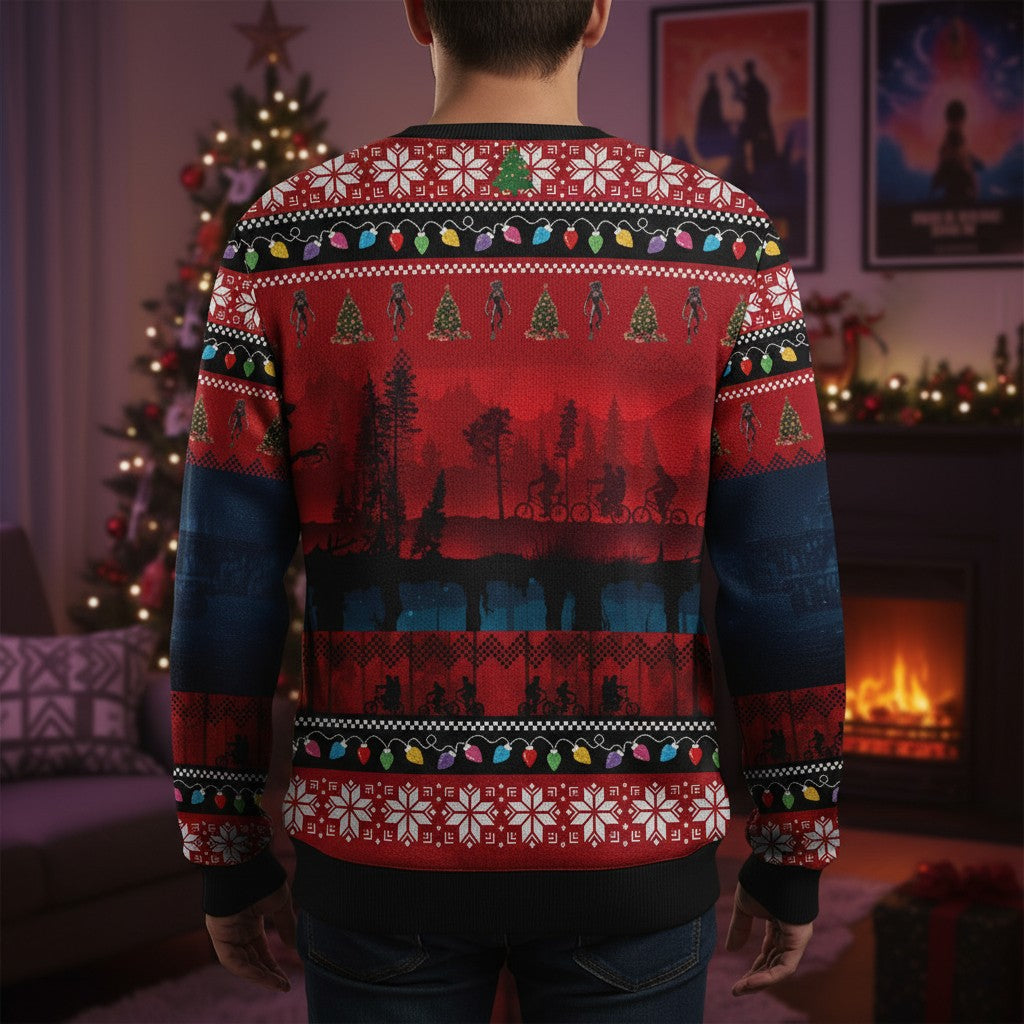 Stranger Things Xmas Sweatshirt – Unique Christmas Gift