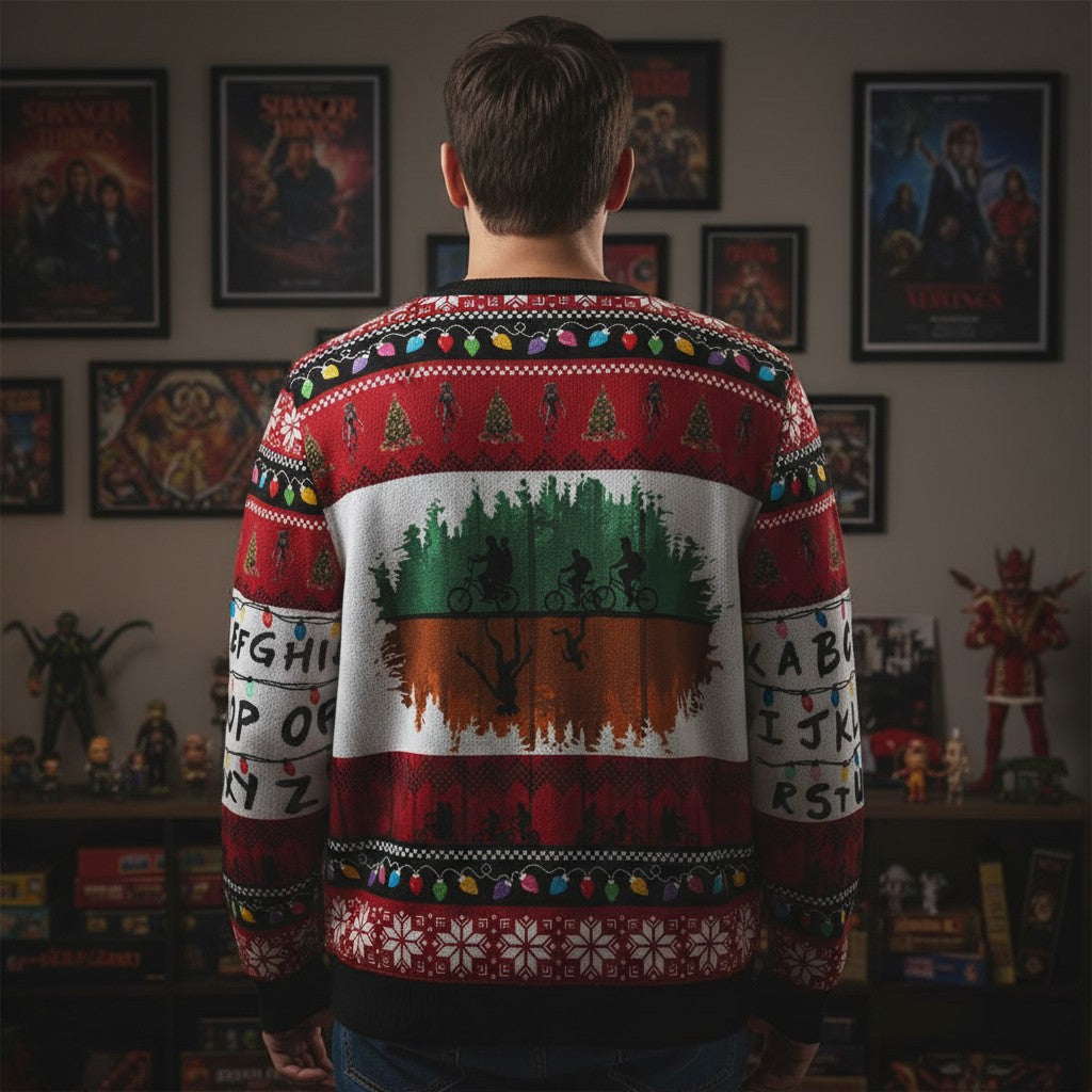 Stranger Things 5 Festive Sweater – Christmas Party Outfit