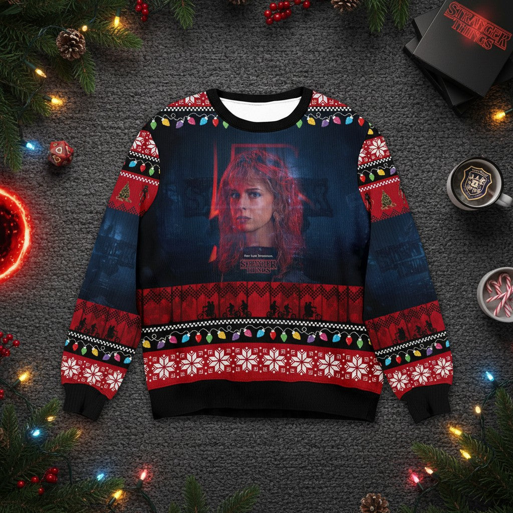 Stranger Things Xmas Sweater – Cozy Winter Fan