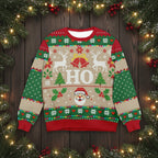 HO Christmas Ugly Sweater – Reindeer & Lights