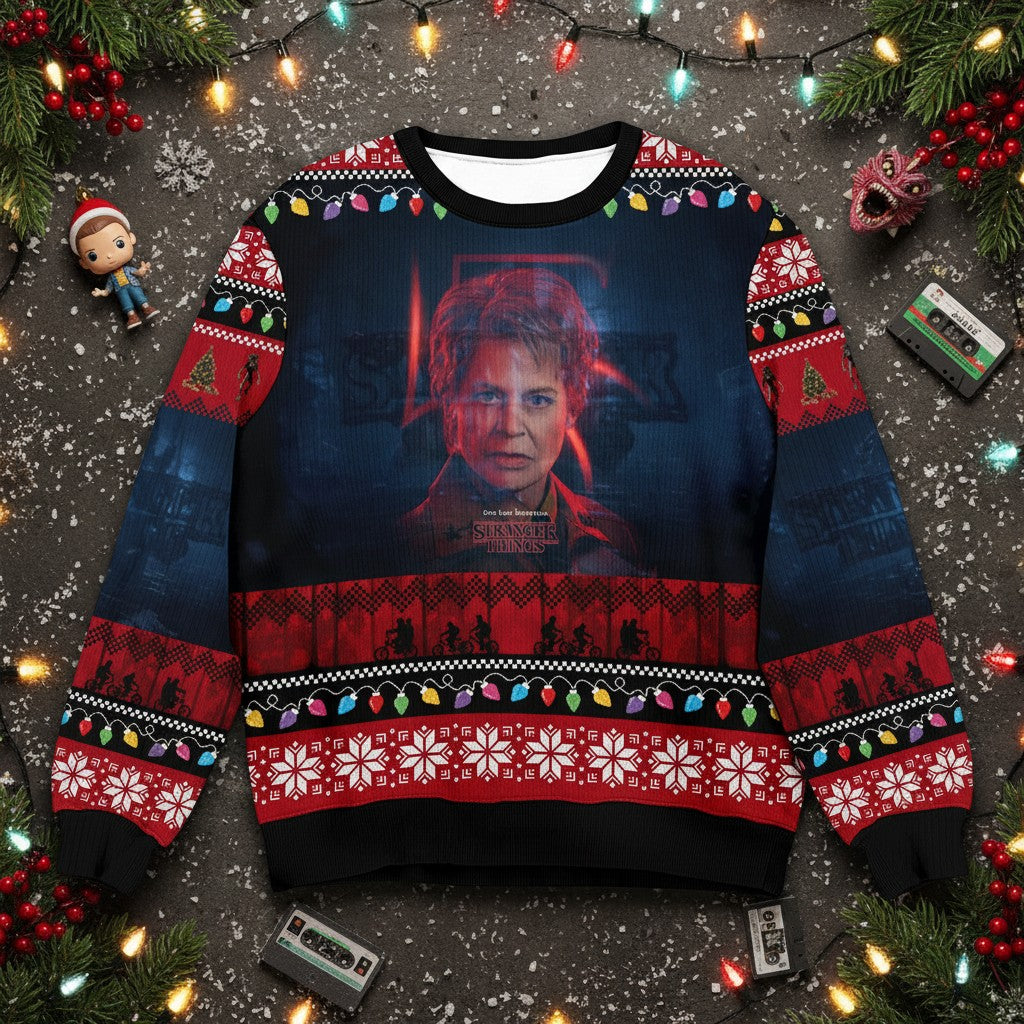Stranger Things Christmas Sweater – Holiday Knit Pullover