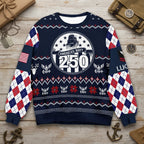 Custom US Navy Ugly Christmas Sweater – Corpsman Military Veteran Holiday Sweater Gift