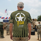 U.S. Army’s 250th Birthday Celebration Falcons Shirt - Military Appreciation T-Shirt