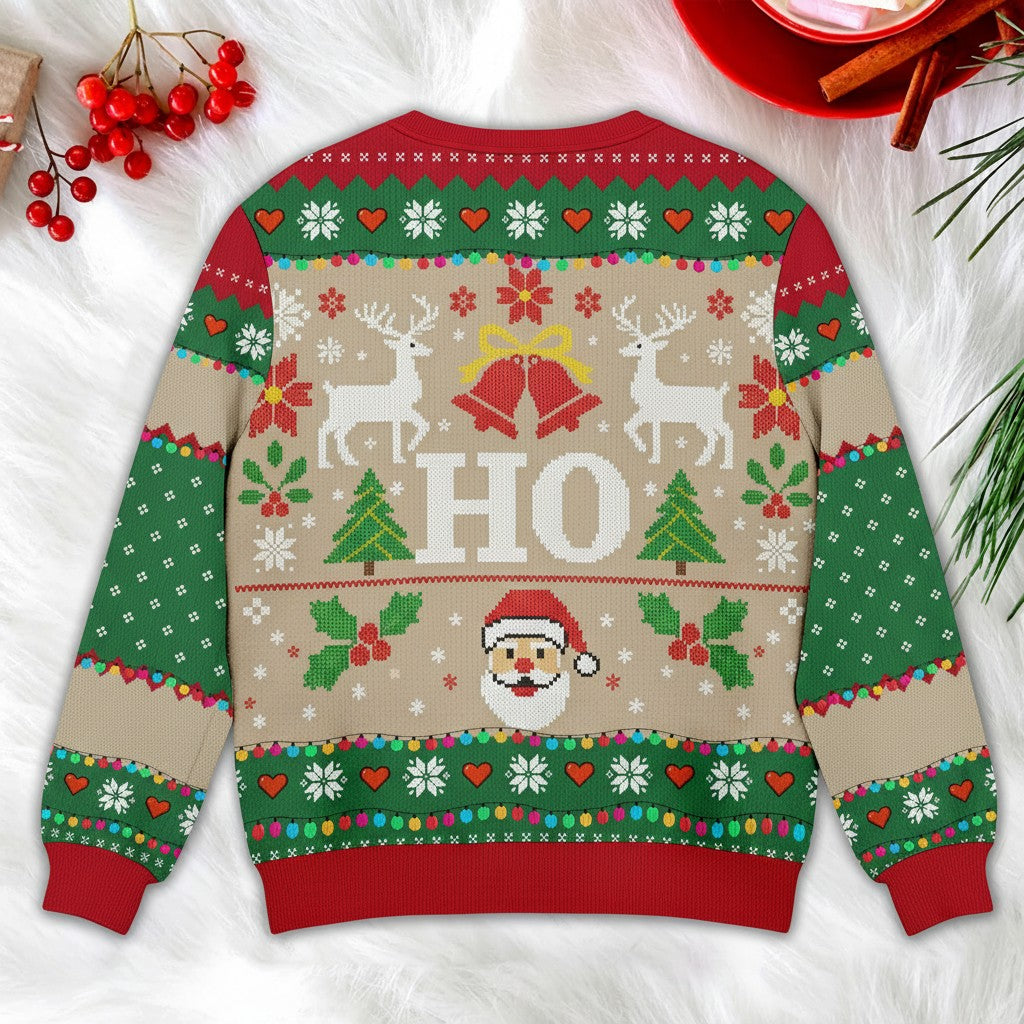 HO Christmas Ugly Sweater – Reindeer & Lights