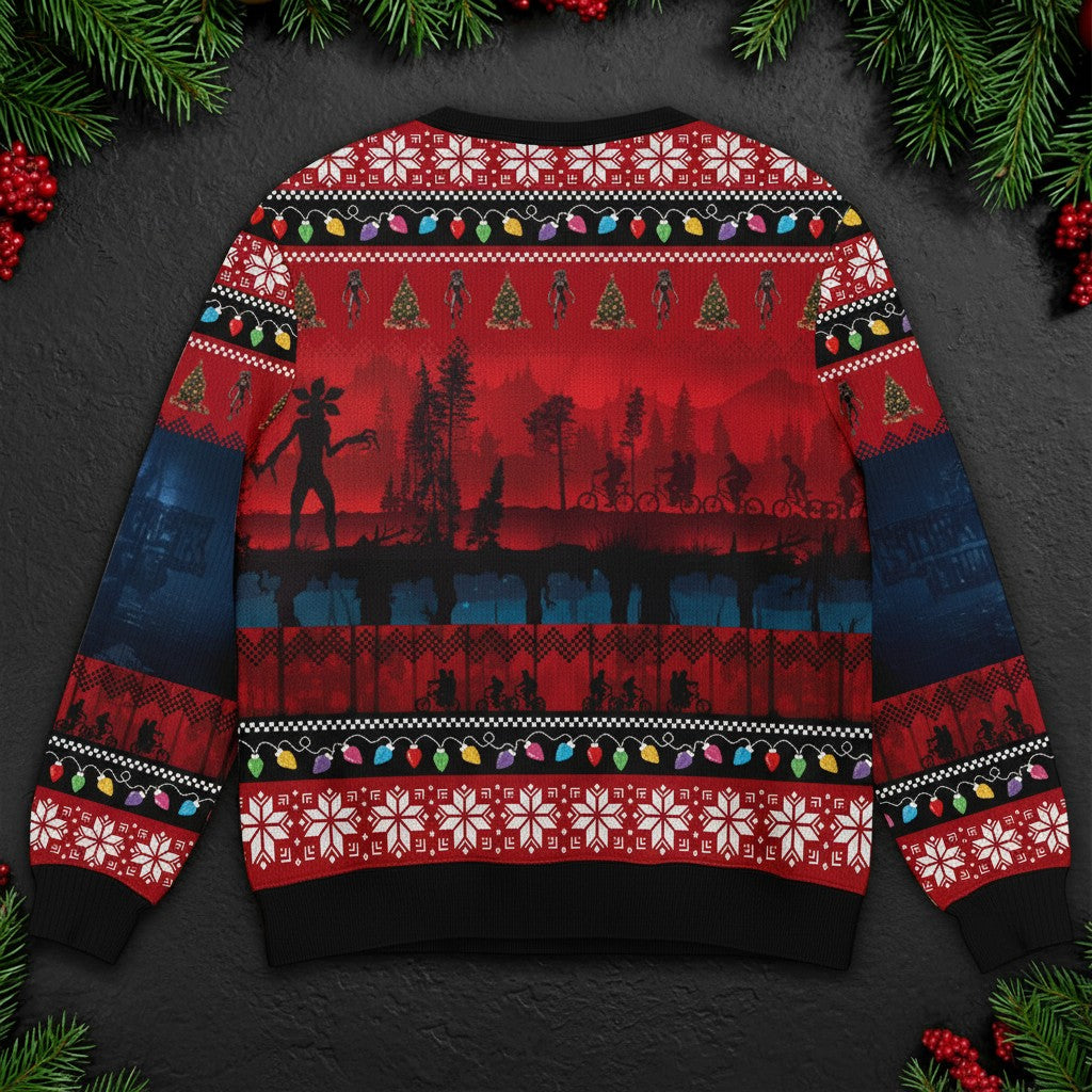 Stranger Things Xmas Sweater – Cozy Winter Fan