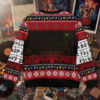 Stranger Things Themed Xmas Sweater – Cozy Winter Fashion