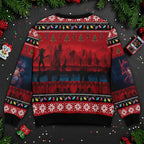Stranger Things Themed Christmas Sweater – Cool Winter Apparel for Fans