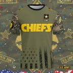 U.S. Army’s 250th Birthday Celebration Chiefs Shirt - Military Appreciation T-Shirt