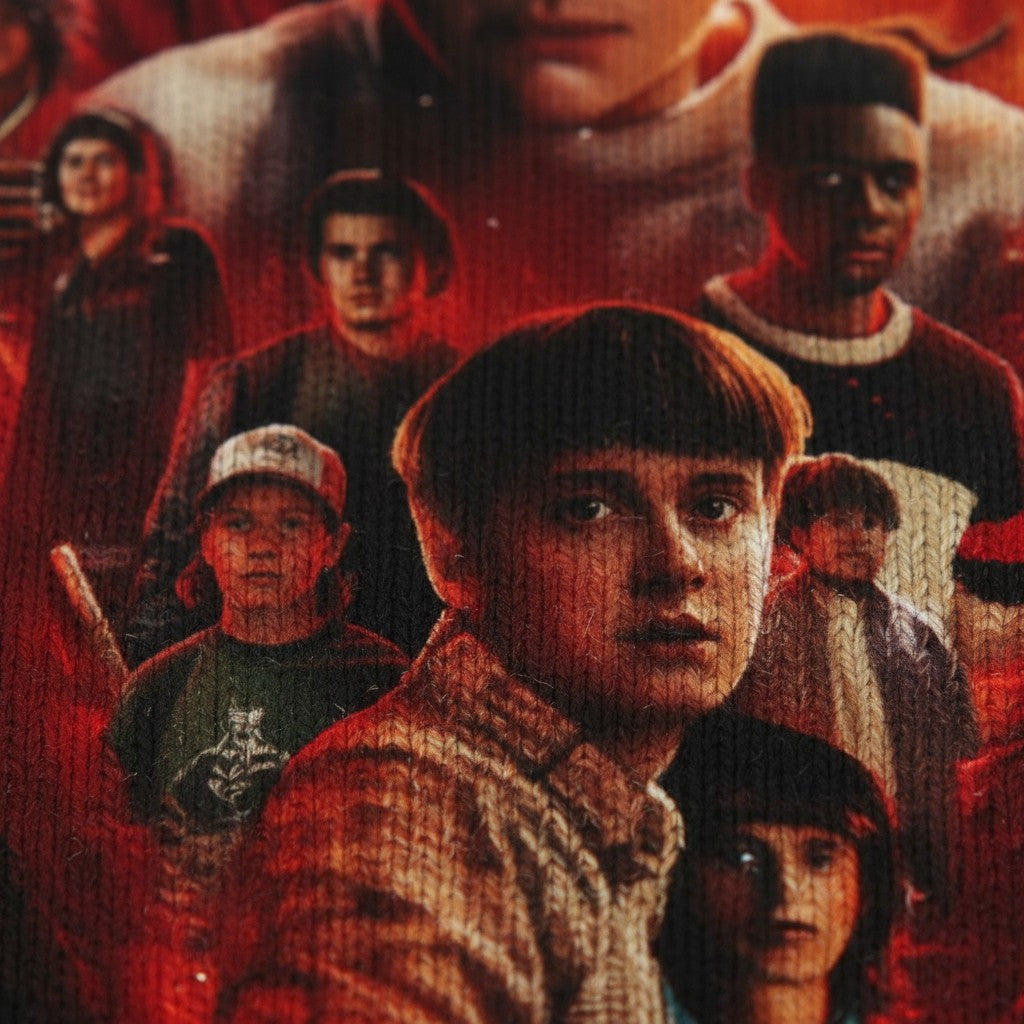 Stranger Things Themed Xmas Sweater – Cozy Winter Fashion