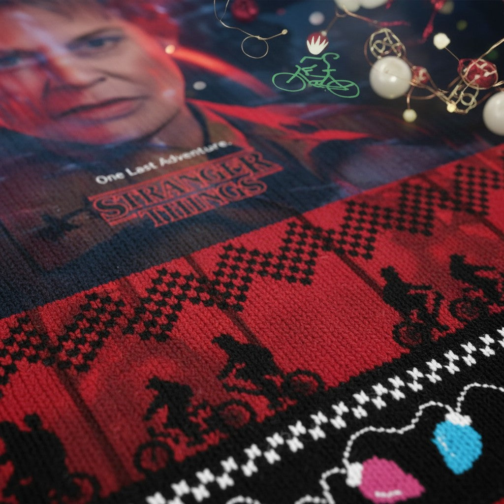 Stranger Things Christmas Sweater – Holiday Knit Pullover