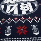 Custom USAF Ugly Christmas Sweater – Fly Fight Win Military Sweater for Air Force Veterans