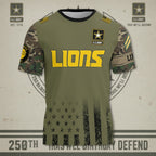 U.S. Army’s 250th Birthday Celebration Lions Shirt - Military Appreciation T-Shirt