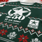Patriotic U.S. Army Christmas Ugly Sweater - Veteran Appreciation Holiday Outfit