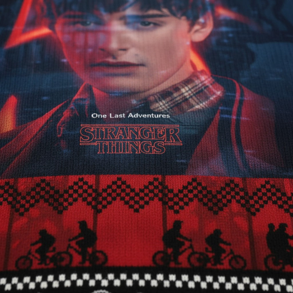 Stranger Things Ugly Christmas Sweater – Cozy Winter Party Outfit