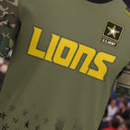 U.S. Army’s 250th Birthday Celebration Lions Shirt - Military Appreciation T-Shirt