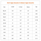 Family Matching Holiday Sweatshirt – Personalized Name & Letter Design