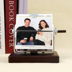 Custom Flip Book Frame Animation Machine,Mechanical Hand Motion Photo Album,Wooden Handicraft,Creative Gift for Couple,Anniversary Day Gifts