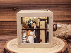 Custom Couple Flip Book Frame Animation Machine,Mechanical Hand Motion Photo Album,Custom Gift for Him,Her,Mother's Day Gift,Wedding Gift