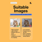 Custom 16 Photos Music Flipbook Frame - Hand-Cranked Album with Light - Unique Gift