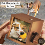 Custom Flipbook Photo Box with Light Personalized Wooden Gift for Mom, Dad. Couples, Anniversary, Birthday, Wedding – Unique Home Decor