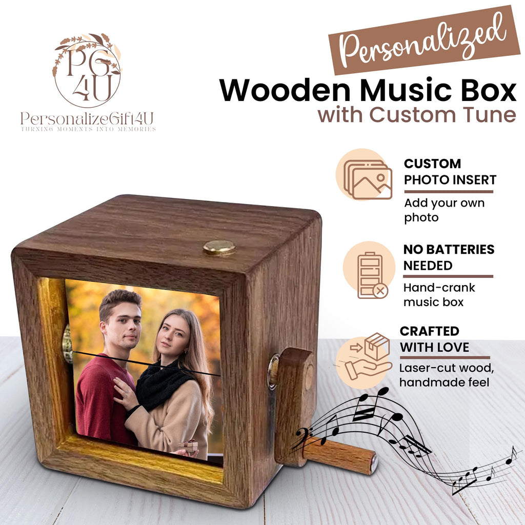 Custom Flip Book Frame Animation Machine – Mechanical Hand Motion Photo Album, Black Walnut Handicraft, Creative Gift for Home Decor