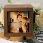 Custom Couple Flip Book Frame Animation Machine,Personalized Anniversary Wooden Flip Photo Frame,Couple Photo Gift,Anniversary gift